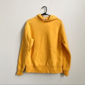 FINAL CHANCE: H&M: basic hoodie - golden yellow